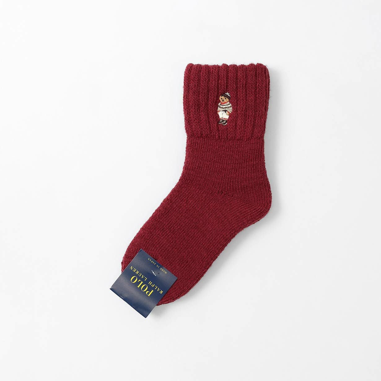 POLO RALPH LAUREN 履き口ゆったり プレミアムエコウール混 総パイル