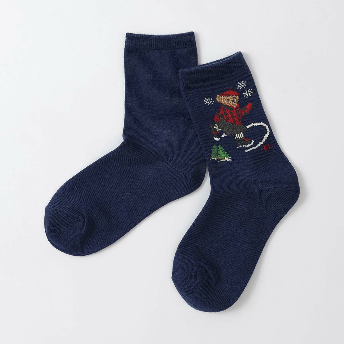 POLO RALPH LAUREN キッズ オーガニックコットン混 スケートベア