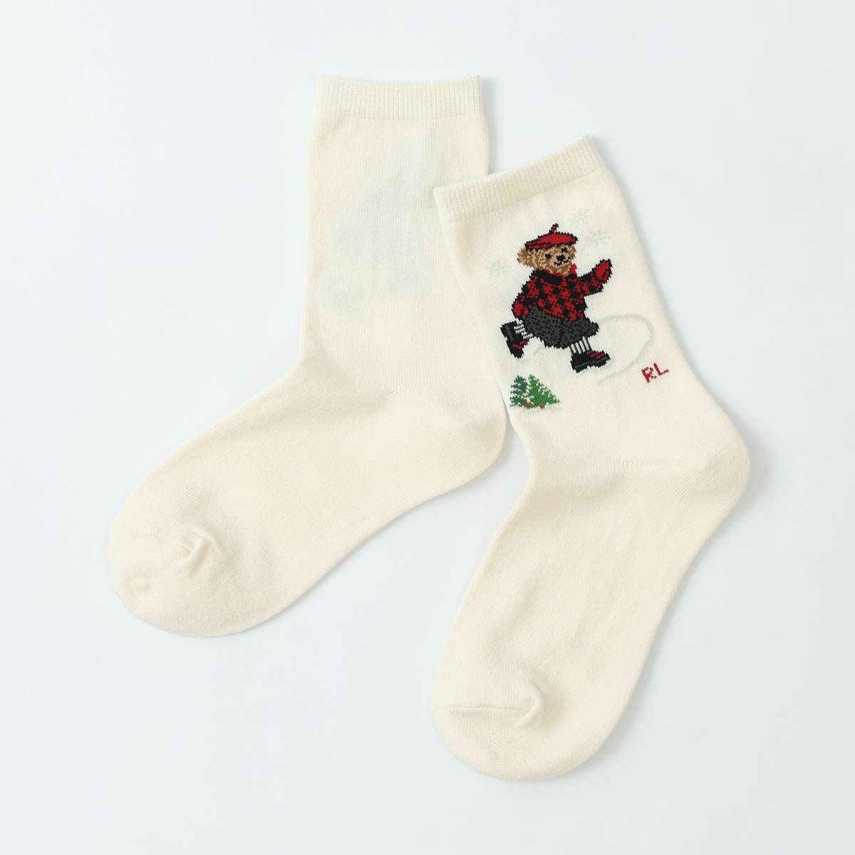 POLO RALPH LAUREN キッズ オーガニックコットン混 スケートベア