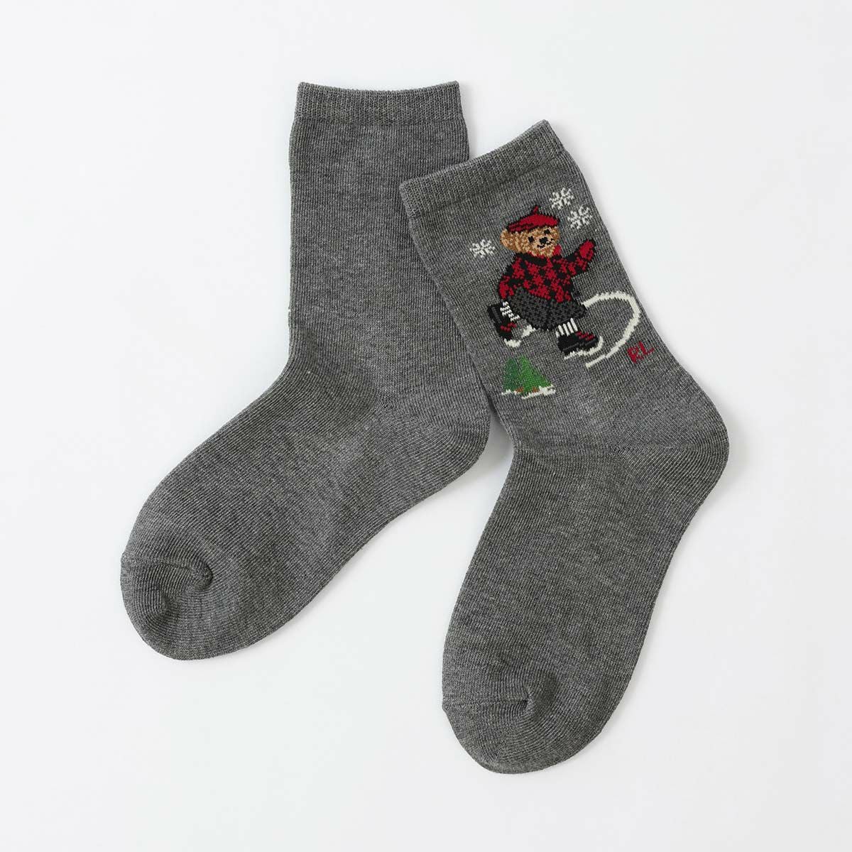 POLO RALPH LAUREN キッズ オーガニックコットン混 スケートベア