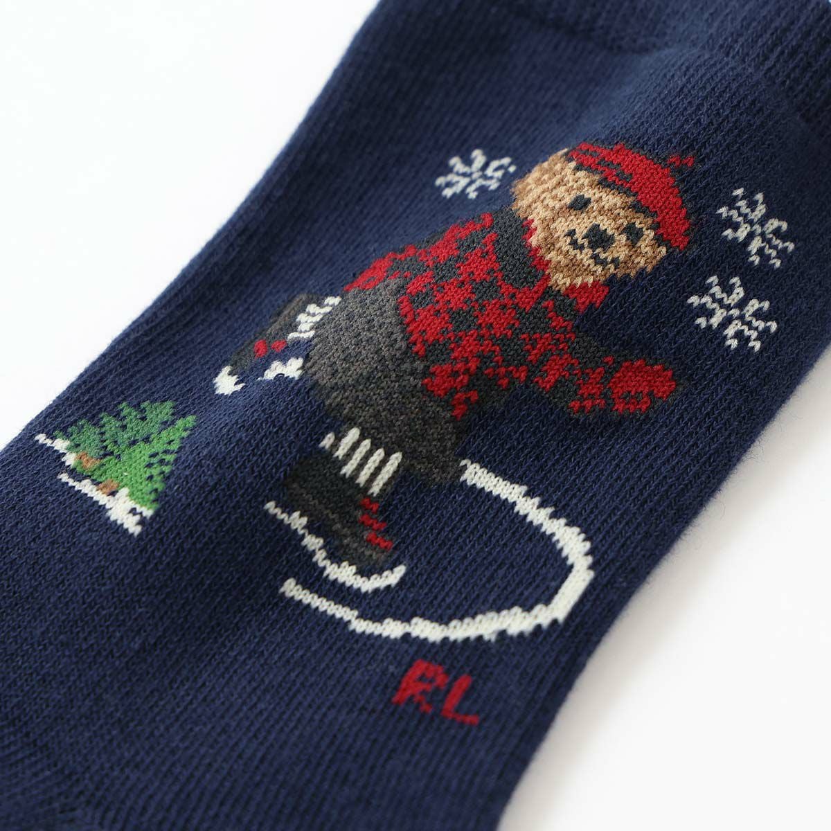 POLO RALPH LAUREN キッズ オーガニックコットン混 スケートベア
