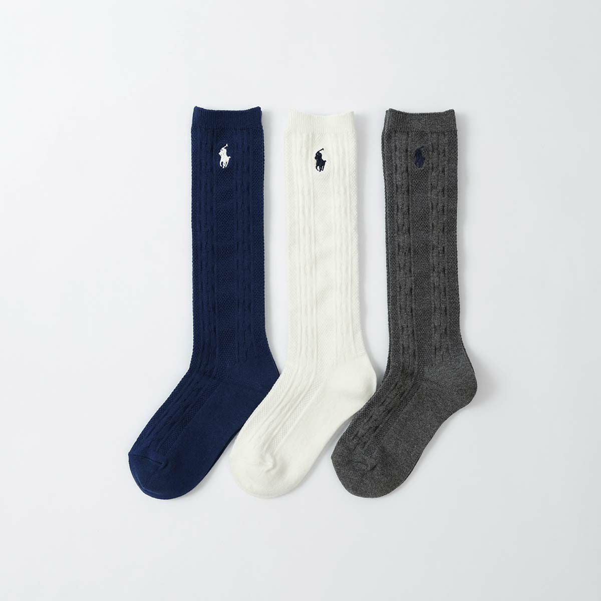 POLO RALPH LAUREN キッズ CABLE ケーブル ポロポニー刺しゅう