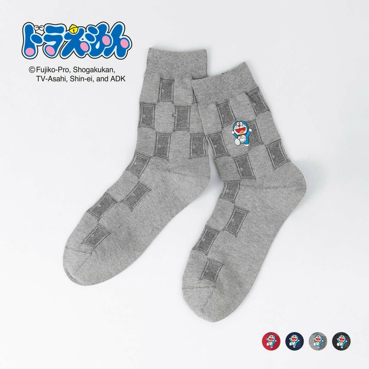 ドらえもん様、専用 ドラえもん どこでもドア リンクス クルー丈 カジュアル ソックス