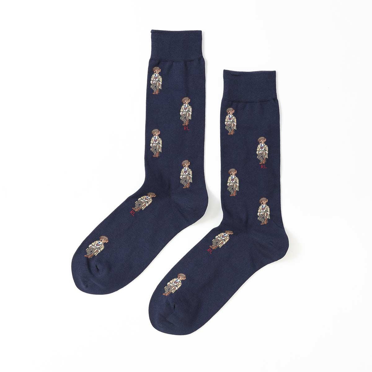 POLO RALPH LAUREN ALLOVER BEAR チャールズベア ポロベア クルー丈