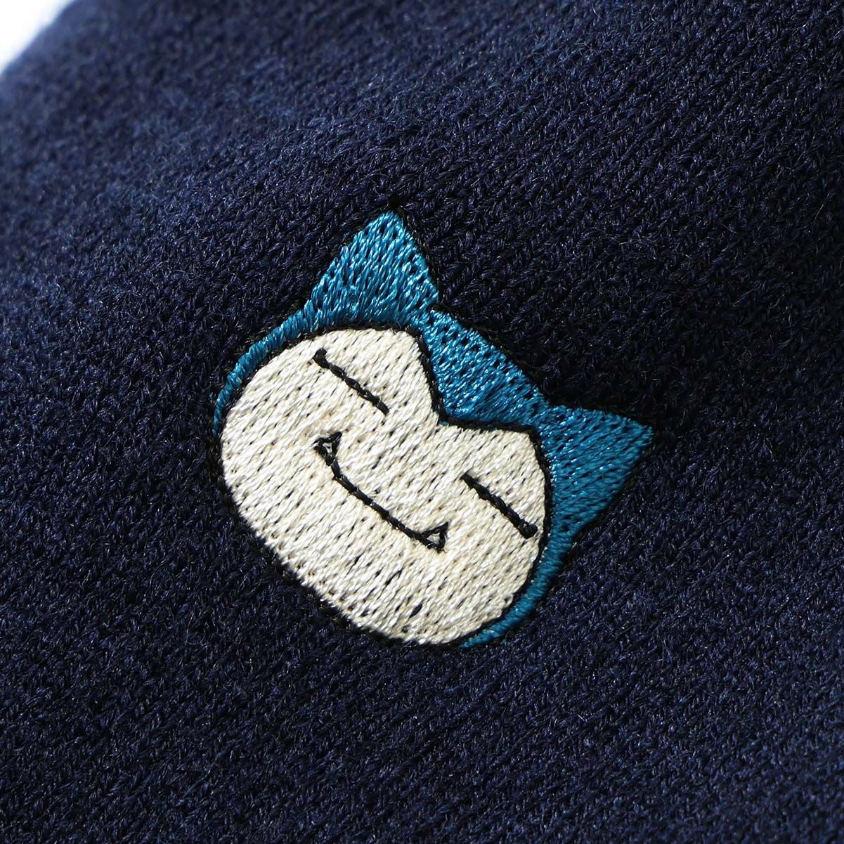 ポケモン カビゴン ハマグリパイル ルームソックス ワンポイント