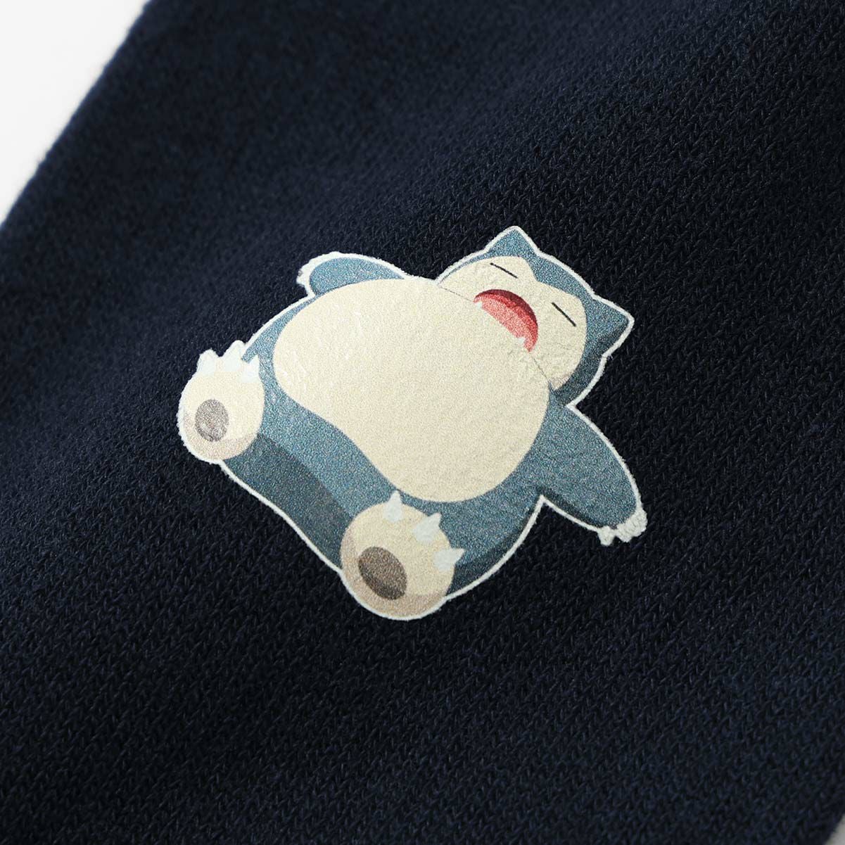 ポケモン カビゴン ワンポイント スニーカー丈 カジュアル ソックス