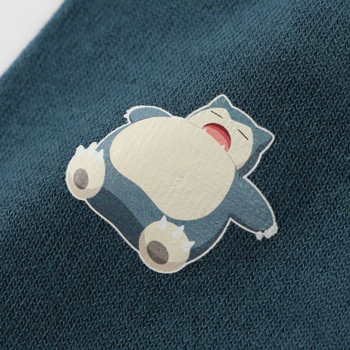 ポケモン カビゴン ワンポイント スニーカー丈 カジュアル ソックス