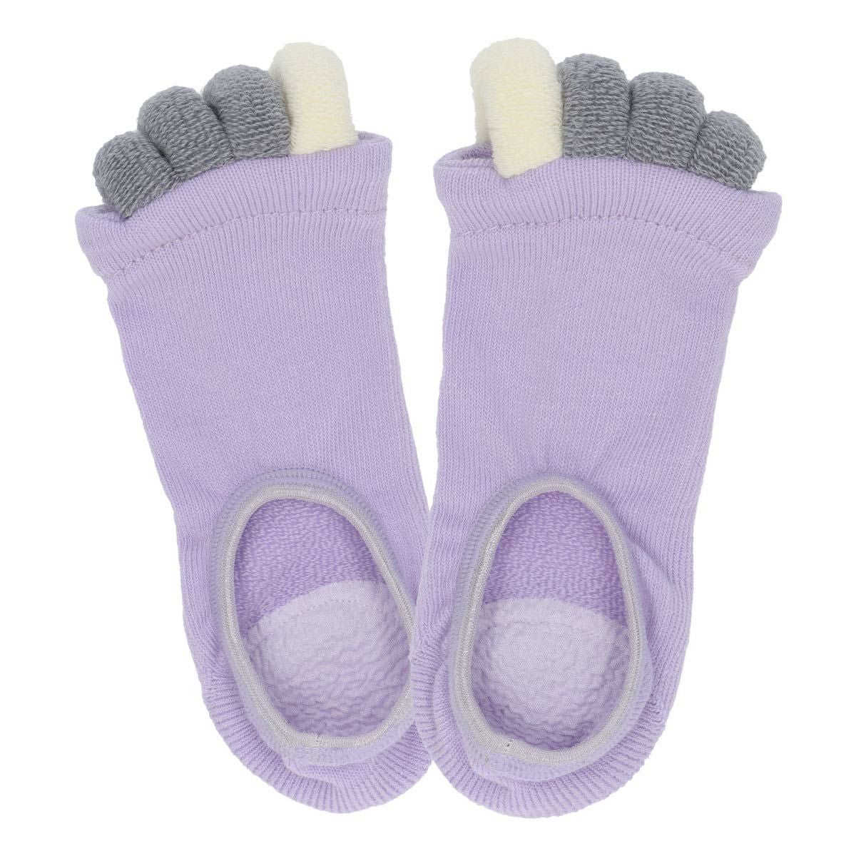 値下げしました！！ デニスパング　6'8 紫色　カバー　リーシュ　フィン付き NAIGAI COMFORT 足指開放 カバーソックス ふわふわパイル かかとシート