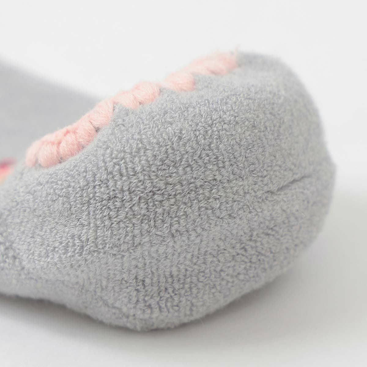 ハマグリ パイル ホームカバー ハマグリちゃん刺繍 室内用靴下