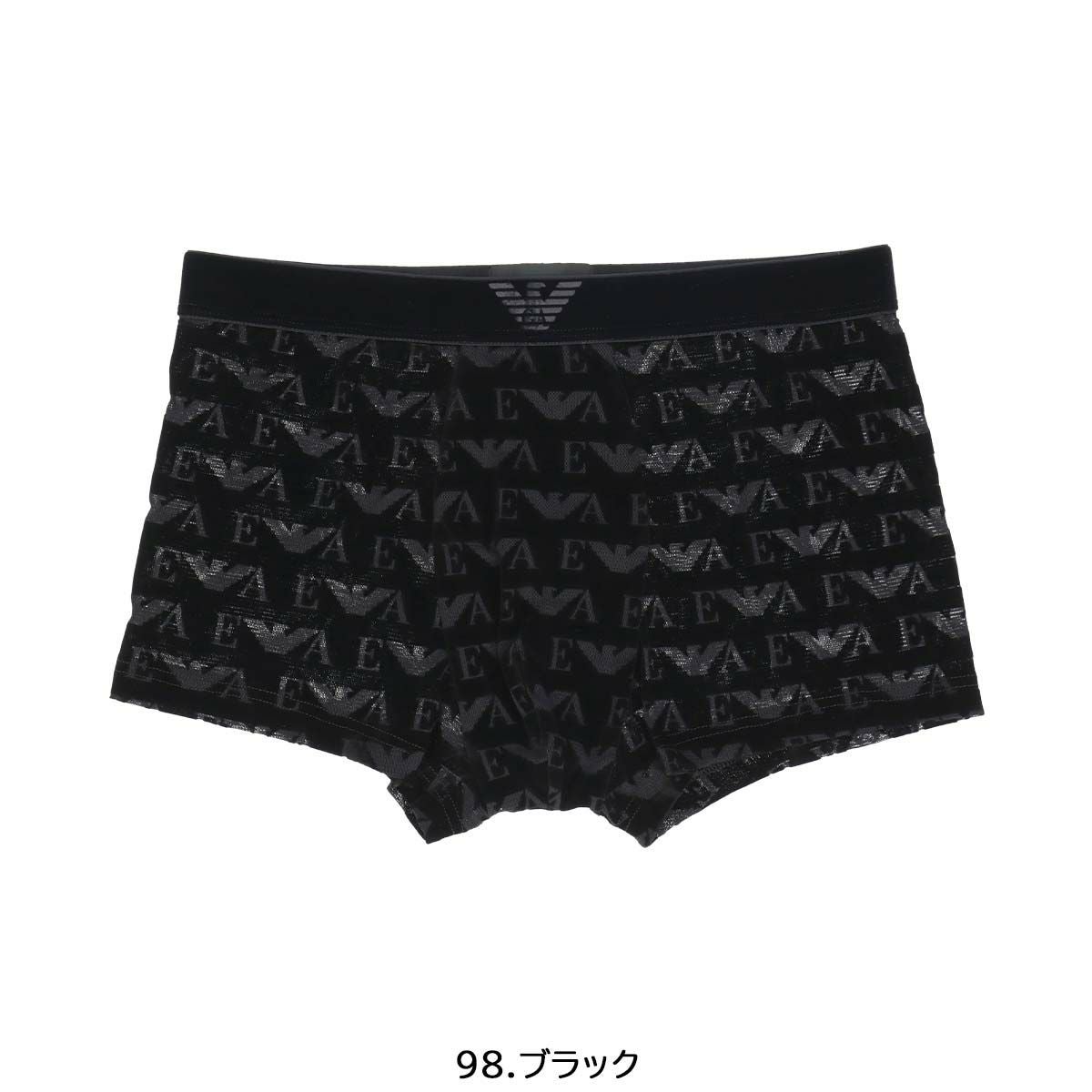 EMPORIO ARMANI JACQUARD VELVET ジャカード ベルベット ボクサー