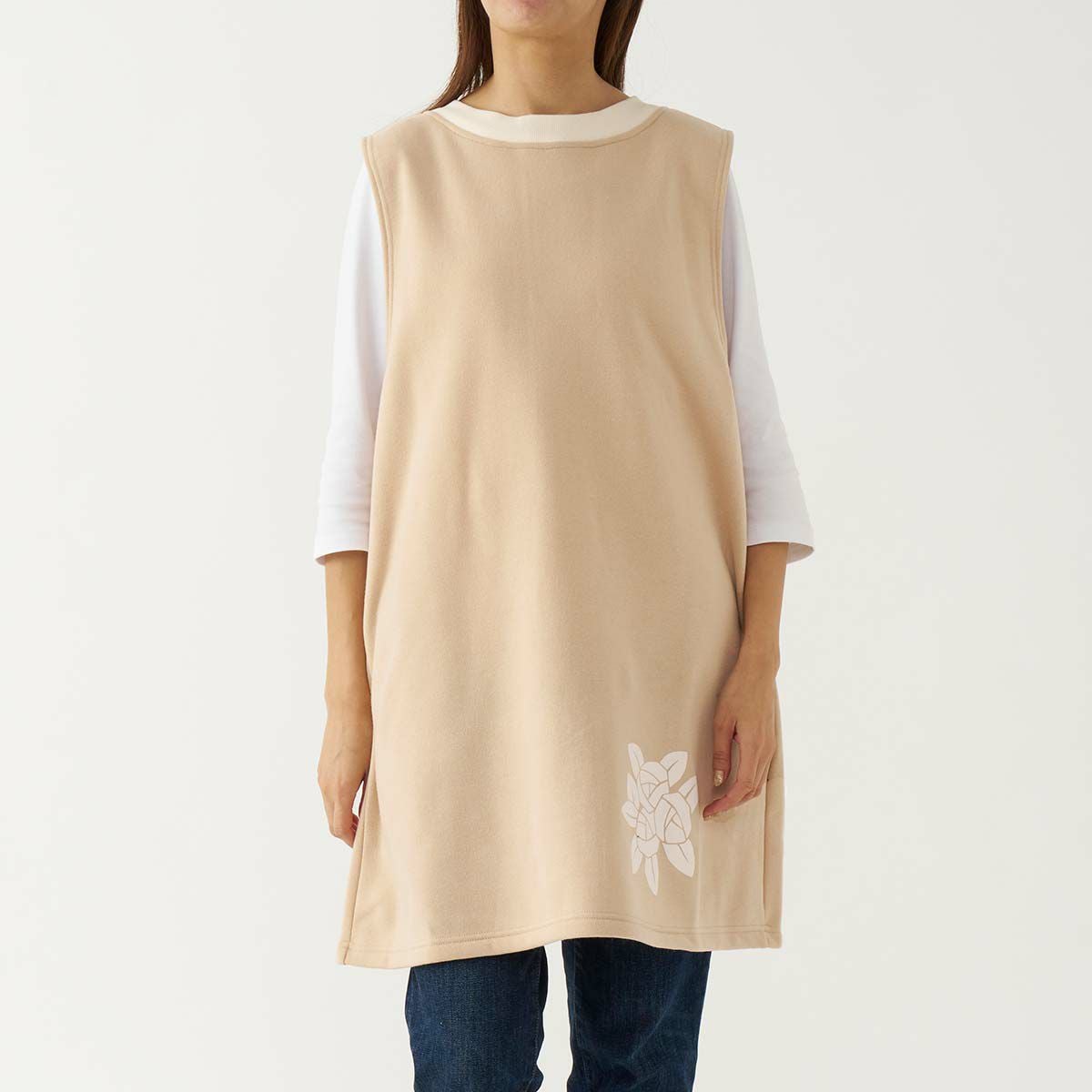 50%OFF LANVIN COLLECTION 裏起毛 ポリエステル100％ 後ろボタン 背