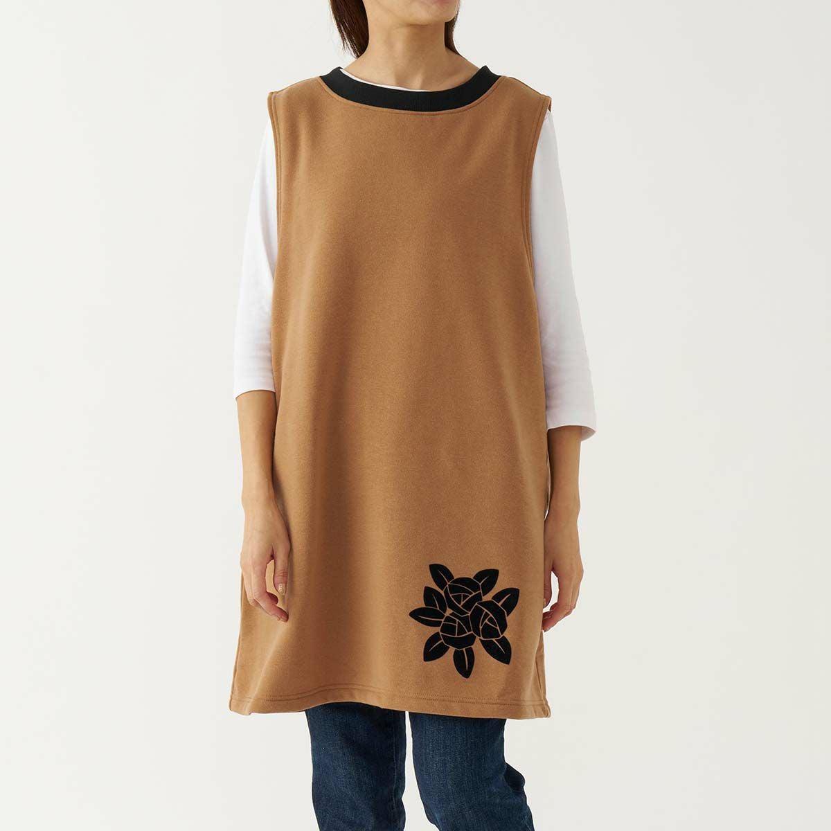 50%OFF LANVIN COLLECTION 裏起毛 ポリエステル100％ 後ろボタン 背