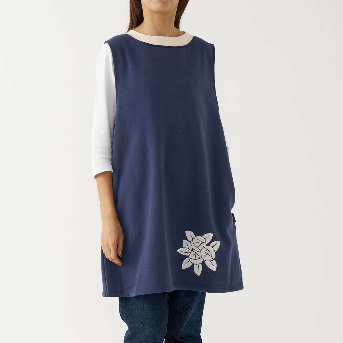 50%OFF LANVIN COLLECTION 裏起毛 ポリエステル100％ 後ろボタン 背