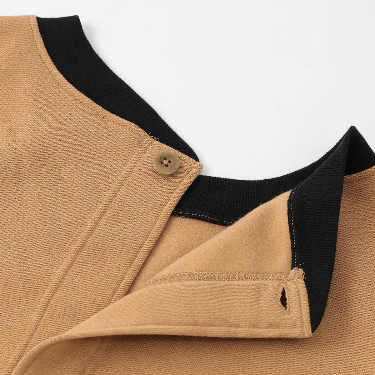 50%OFF LANVIN COLLECTION 裏起毛 ポリエステル100％ 後ろボタン 背
