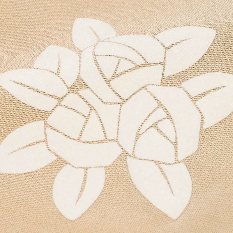 LANVIN COLLECTION ランバン コレクション 裏起毛 ポリエステル100％ 後ろボタン 背付き フェリシテローズ柄 セツキ エプロン レディース 70044018