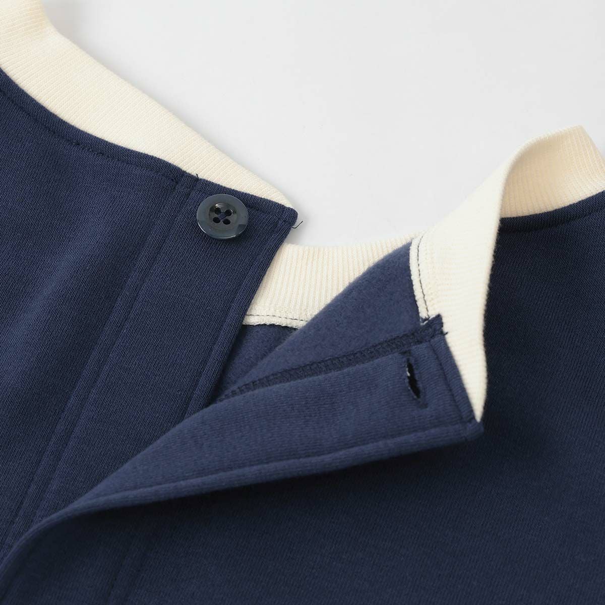 50%OFF LANVIN COLLECTION 裏起毛 ポリエステル100％ 後ボタン 割烹着