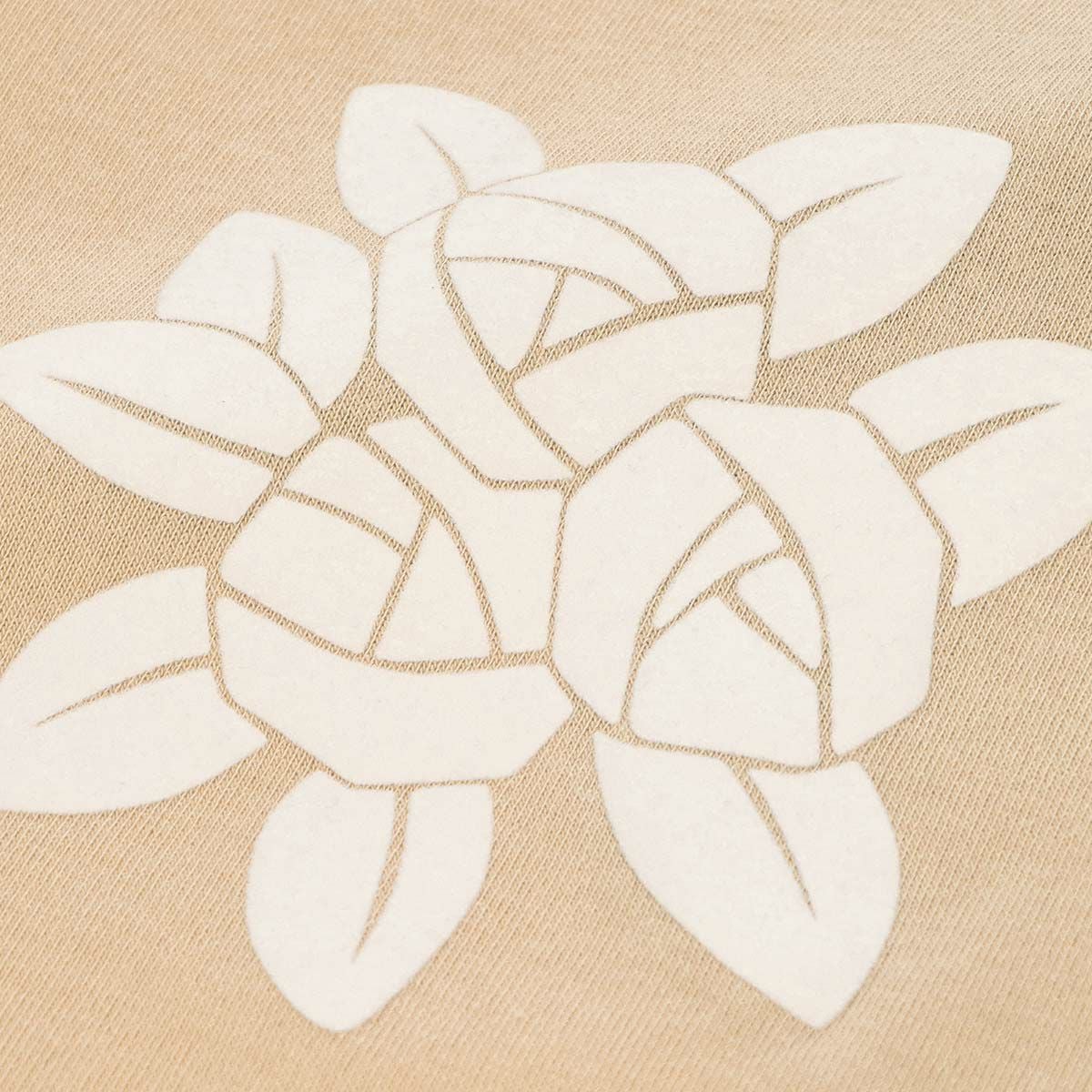 LANVIN COLLECTION ランバン コレクション 裏起毛 ポリエステル100％ 後ボタン 割烹着 フェリシテローズ柄 かっぽう着 カッポー スモック エプロン レディース 70044019