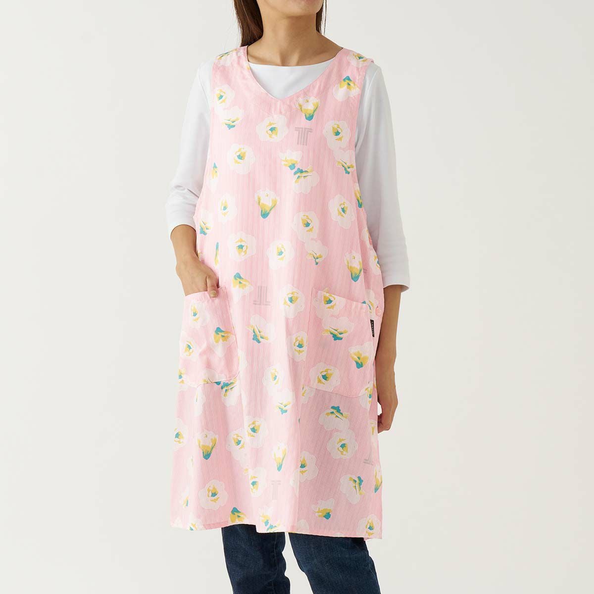 30%OFF LANVIN COLLECTION 形態安定加工 綿100％ 横ボタン サイド