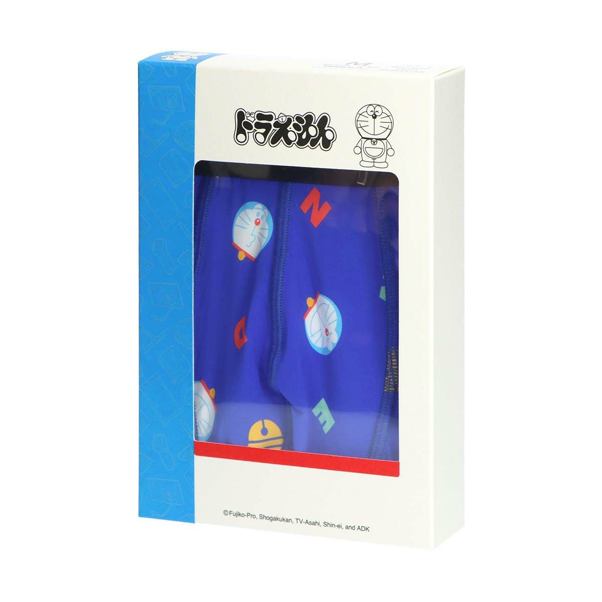 ドラえもん ドラえもん柄＆鈴 前閉じ ボクサーパンツ ナイロン