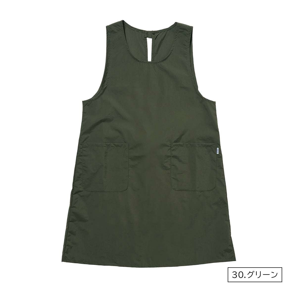 値引旧VAN 1976年頃、SCENEのナイロンエプロン店内ディスプレイ品 HOUSE WEAR STUDIO 撥水加工 エプロン ナイロン100％ 背付き 日本製