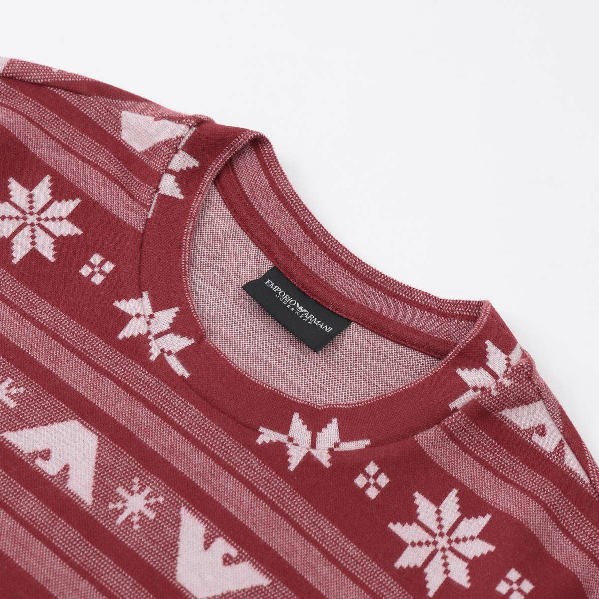 EMPORIO ARMANI HOLIDAYS JACQUARD ホリデイズ ジャカード 上下セット