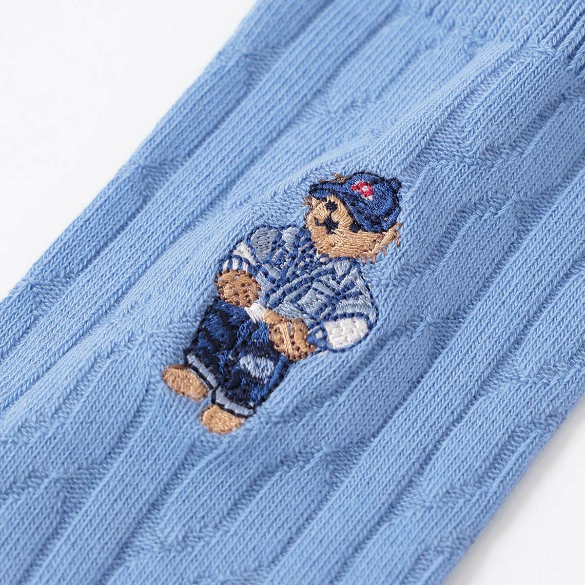 POLO RALPH LAUREN カントリーベア刺繍 ポロベア 20cm丈 ソックス【25