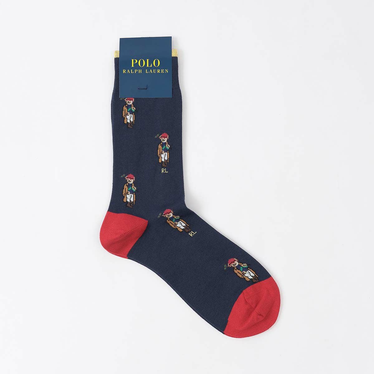 POLO RALPH LAUREN ALL OVERシーズンベア ポロベア 25cm丈 クルー丈