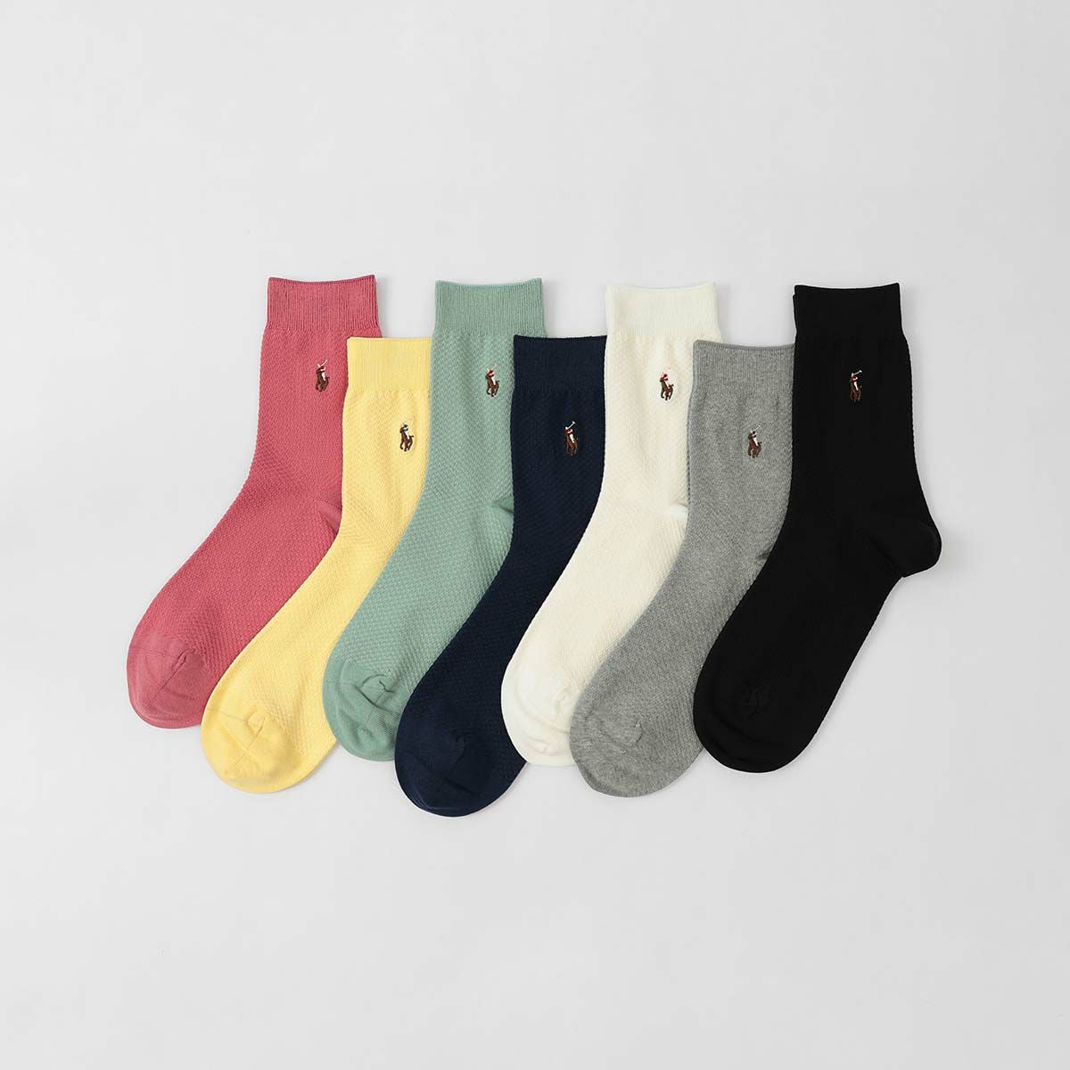 POLO RALPH LAUREN 涼感 鹿の子編み オーガニックコットン混 マルチPP