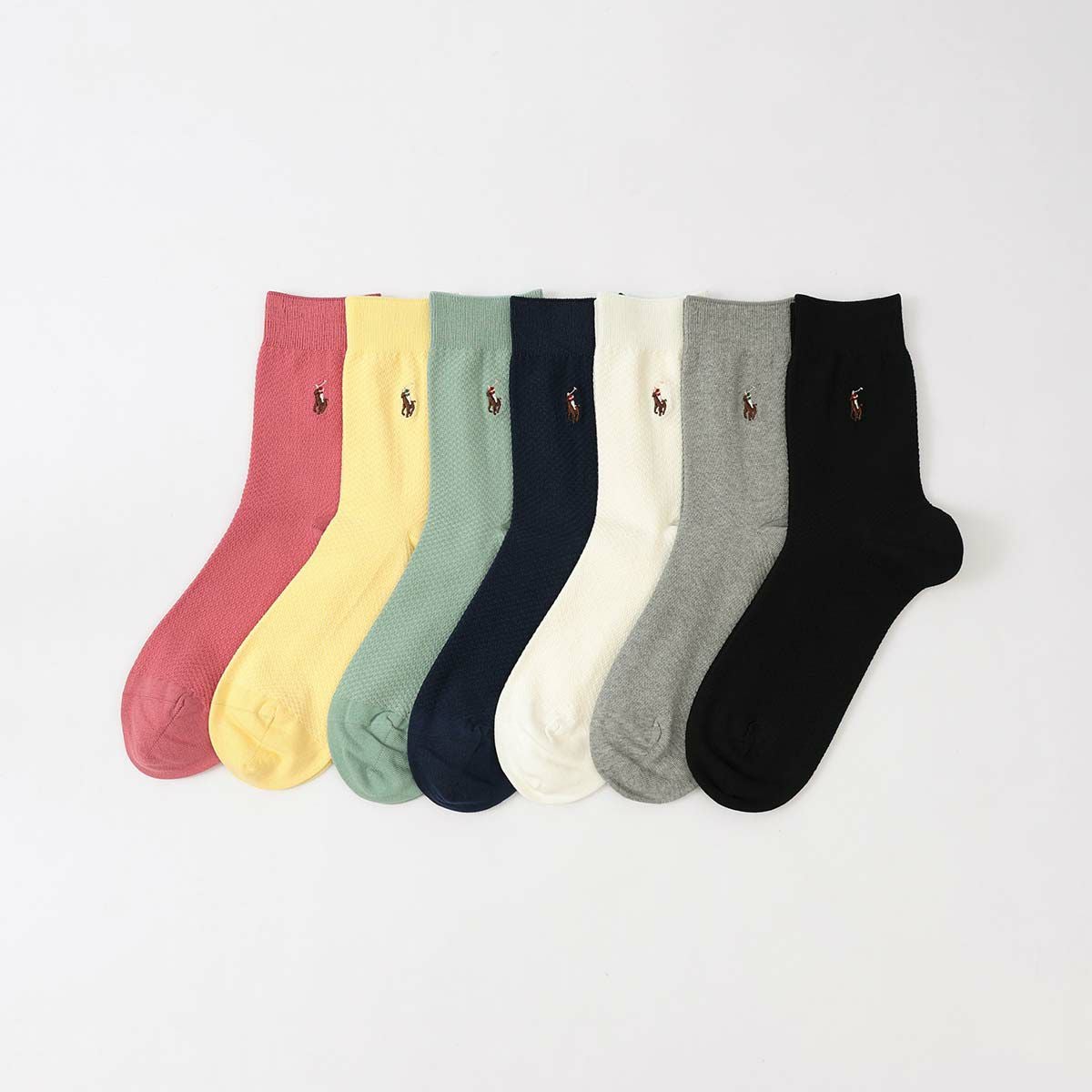 POLO RALPH LAUREN 涼感 鹿の子編み オーガニックコットン混 マルチPP