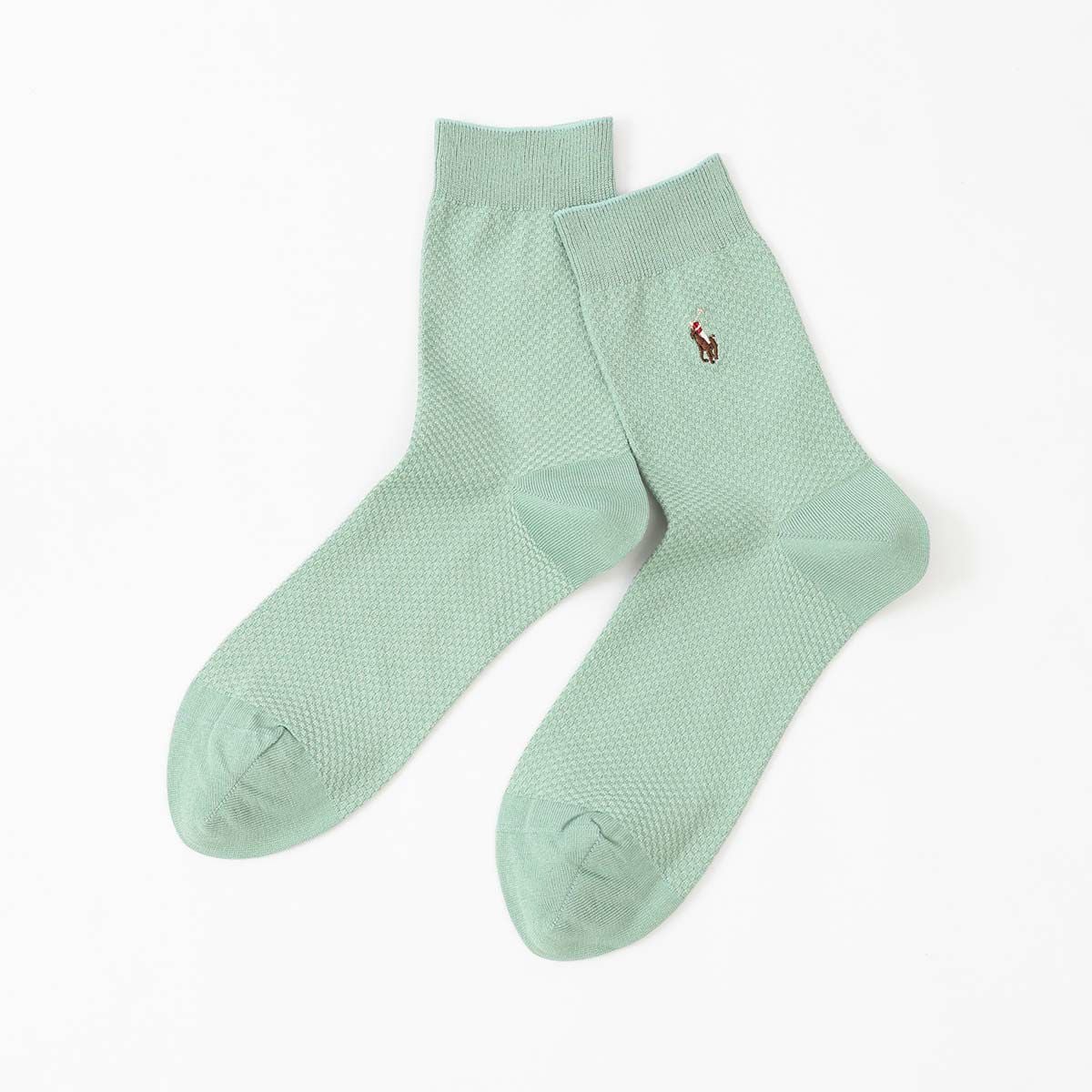 POLO RALPH LAUREN 涼感 鹿の子編み オーガニックコットン混 マルチPP