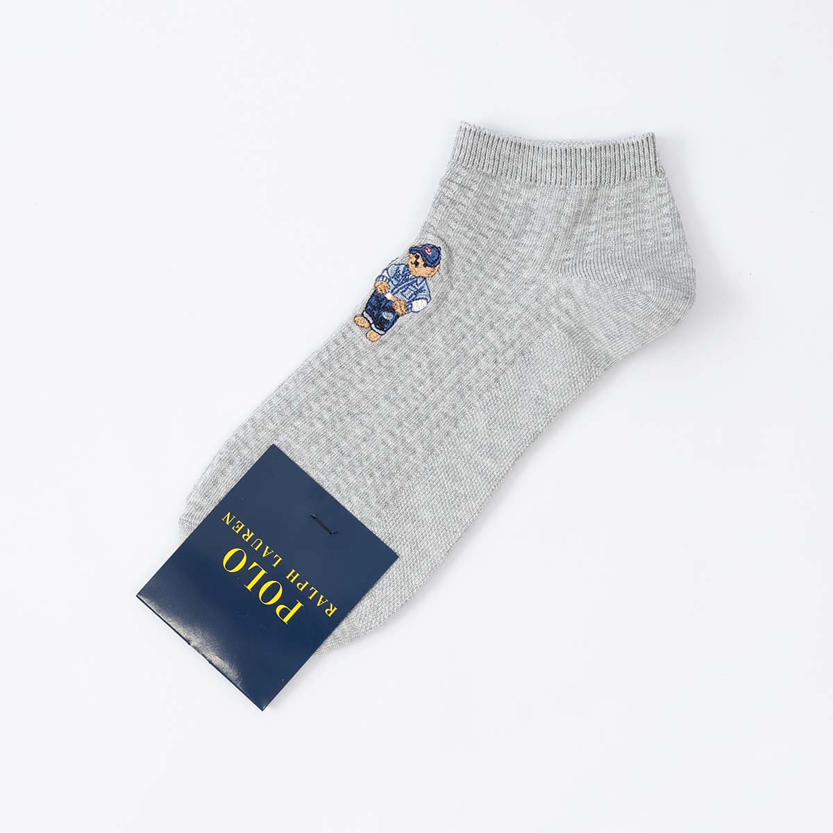 POLO RALPH LAUREN ベア刺繍 ポロベア オーガニックコットン混 足底 POLO RALPH LAUREN ベア刺繍 ポロベア オーガニックコットン混 足底