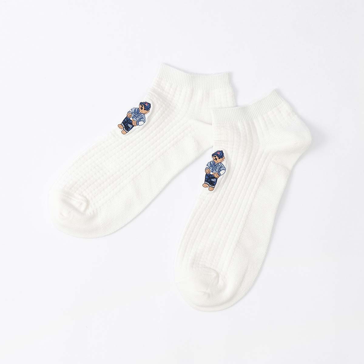 POLO RALPH LAUREN ベア刺繍 ポロベア オーガニックコットン混 足底 POLO RALPH LAUREN ベア刺繍 ポロベア オーガニックコットン混 足底