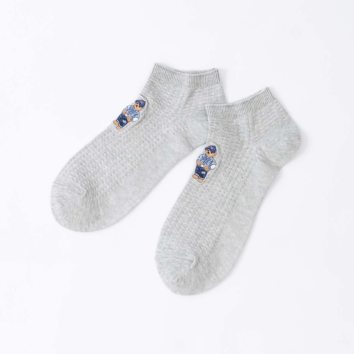 POLO RALPH LAUREN ベア刺繍 ポロベア オーガニックコットン混 足底