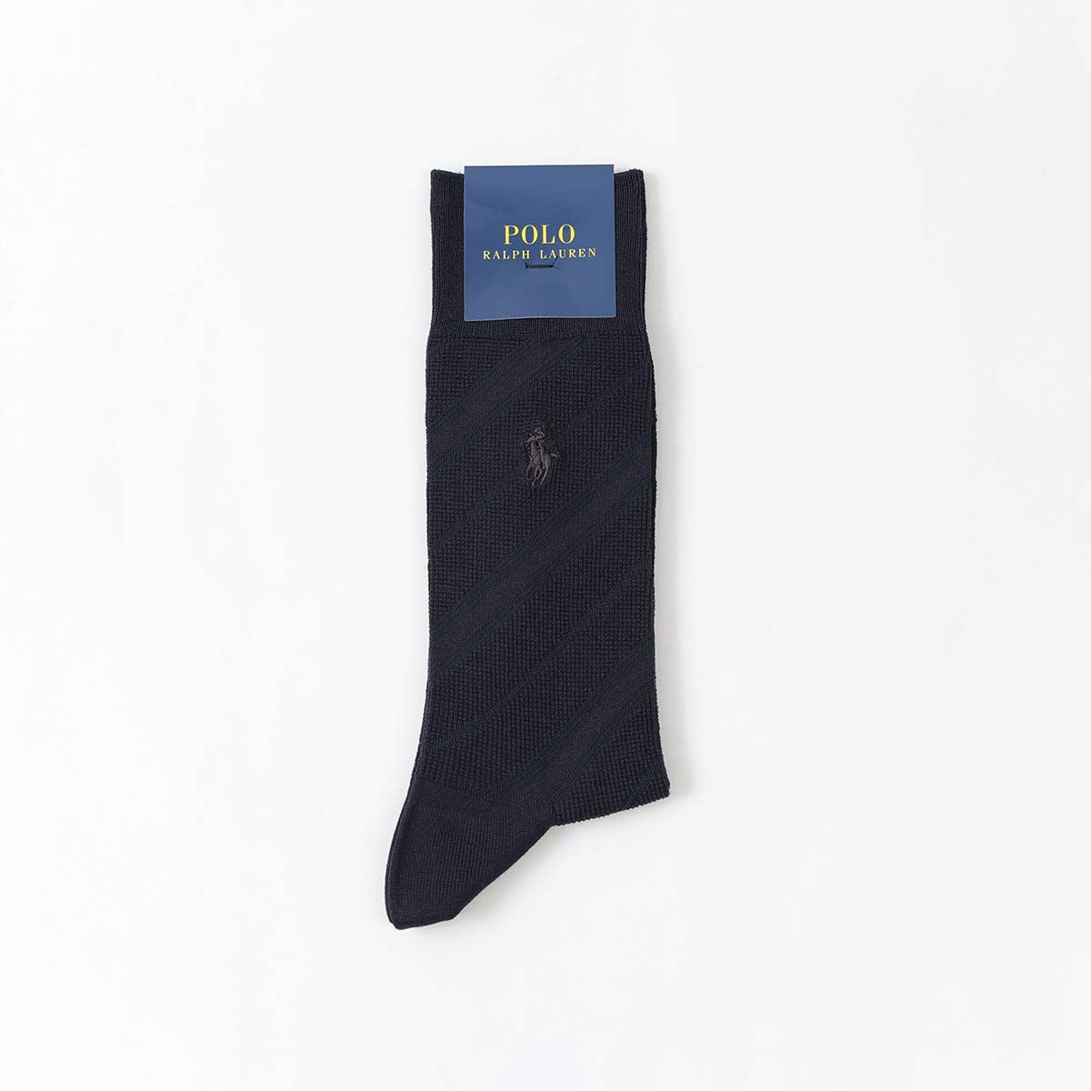 POLO RALPH LAUREN 抗菌防臭 レジメンタルリンクス クルー丈 ビジネス