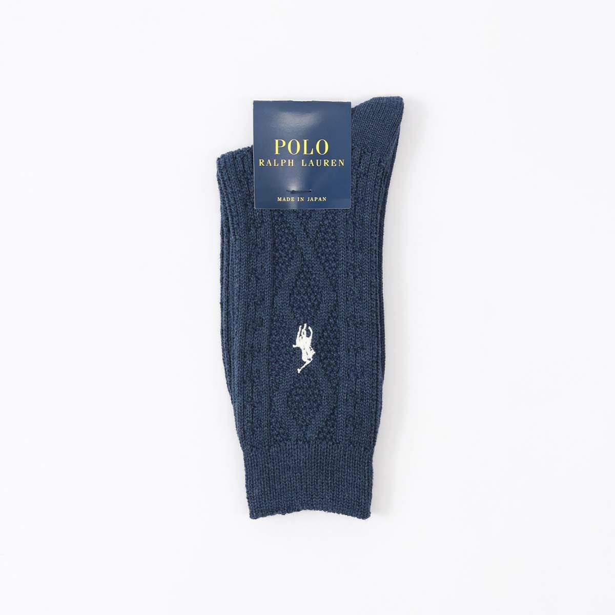 POLO RALPH LAUREN ルーズケーブル クルー丈 ソックス 03207257 | 100