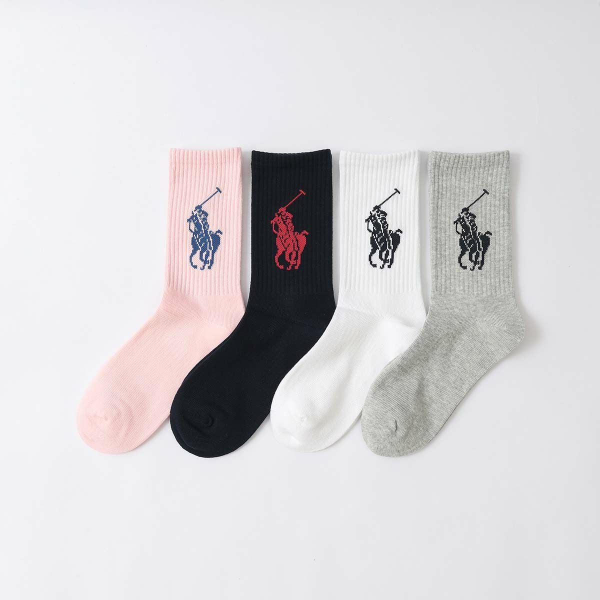 POLO RALPH LAUREN ビッグ ポロポニー クルー丈 ソックス 03207259