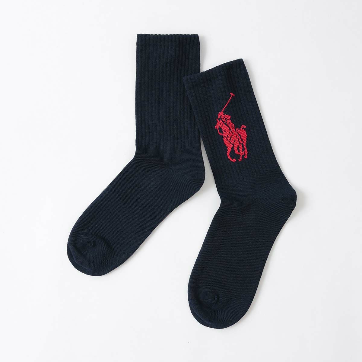 POLO RALPH LAUREN ビッグ ポロポニー クルー丈 ソックス 03207259