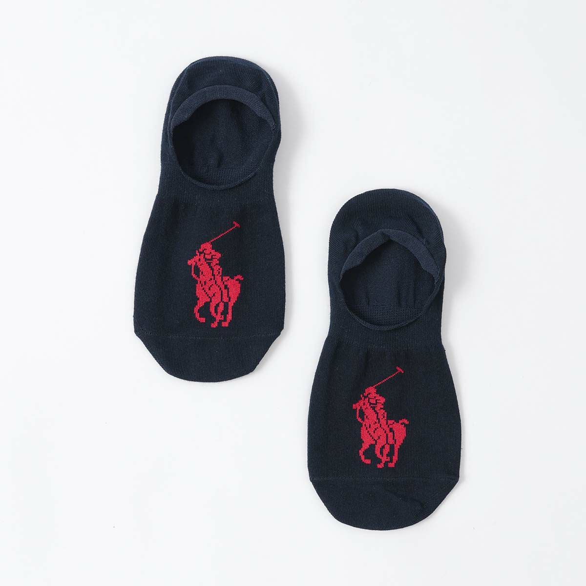 POLO RALPH LAUREN BIG PP Bright フットカバー かかと滑り止め付き