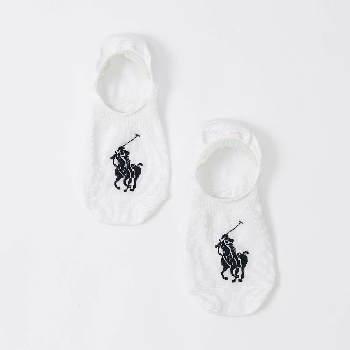 POLO RALPH LAUREN BIG PP Bright フットカバー かかと滑り止め付き