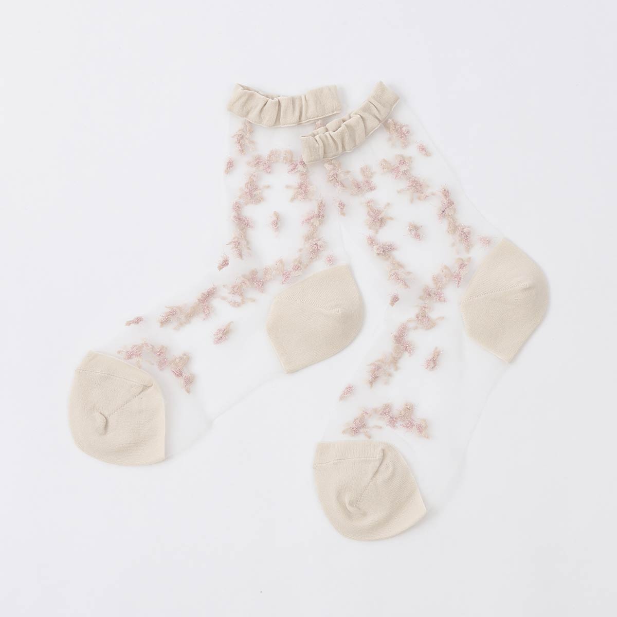 ☆31％OFF JILLSTUART シアー ガーデンサンフラワー クルー丈