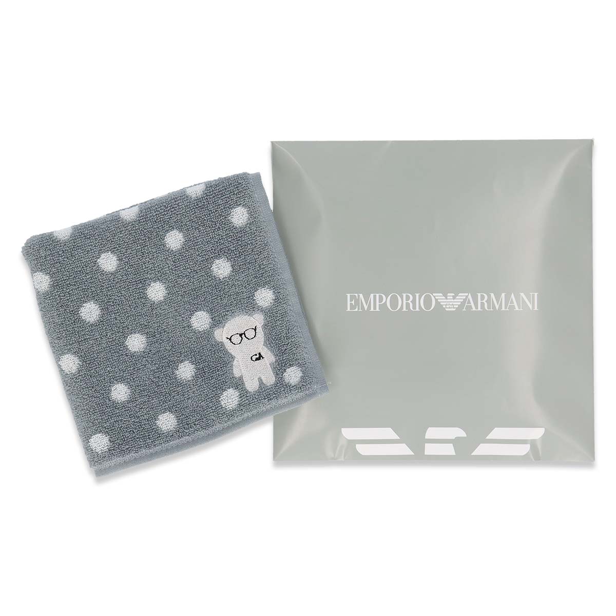 ギフト・プレゼントに EMPORIO ARMANI ドット＆マンガベア 綿100