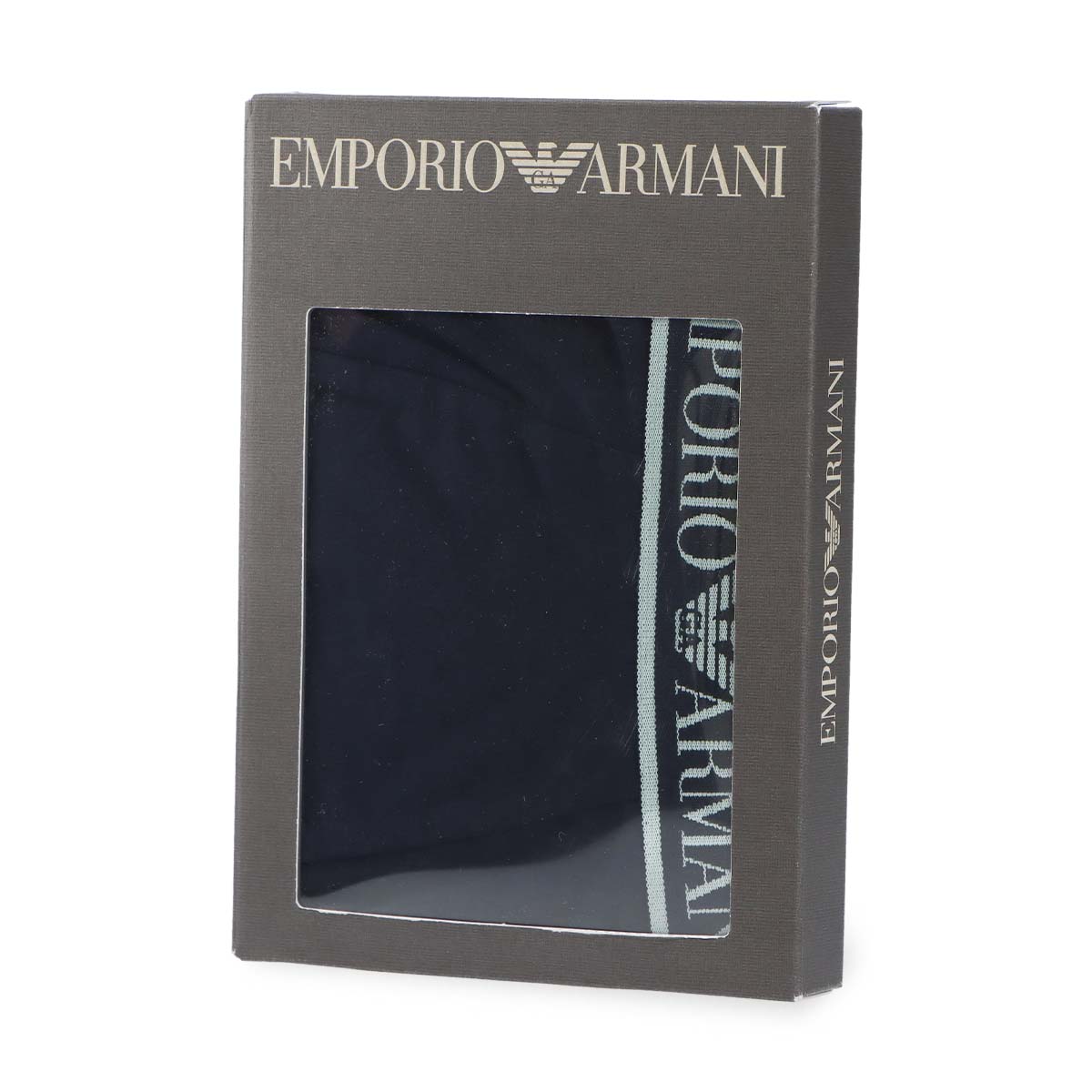 EMPORIO ARMANI CORE LOGOBAND TRUNK ボクサーパンツ 【S/M/L/XL】 前