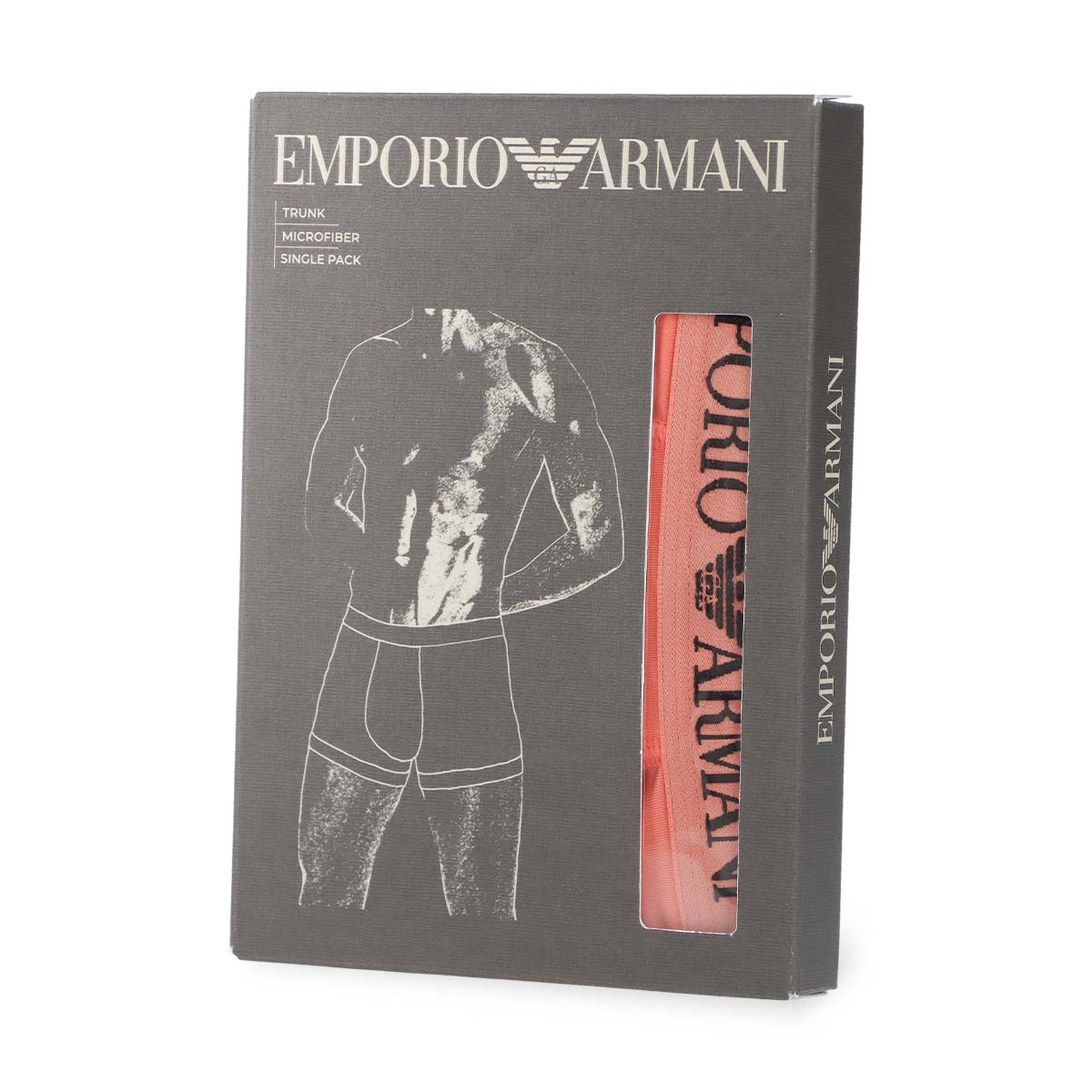 EMPORIO ARMANI ESSENTIAL MICROFIBER TRUNK ボクサーパンツ 【S/M/L