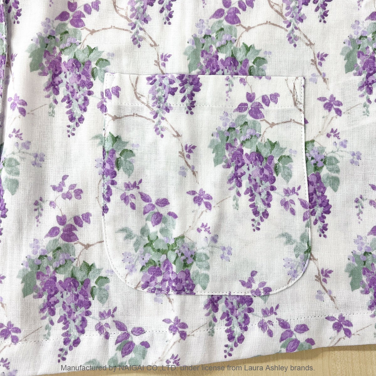 ☆【Mサイズ】LAURA ASHLEY 綿(コットン)100% ダブルガーゼ パジャマ ☆【Mサイズ】LAURA ASHLEY 綿(コットン)100% ダブルガーゼ パジャマ