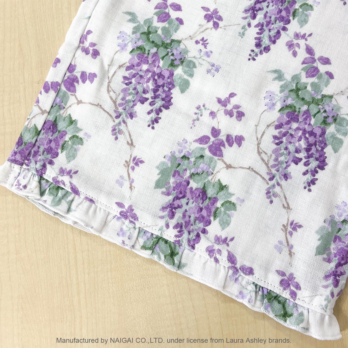 LAURA ASHLEY ガーゼケット シングルサイズ(水通しのみ) newmine relax ガーゼケット（4重ガーゼ） （シングル）約140×180cm