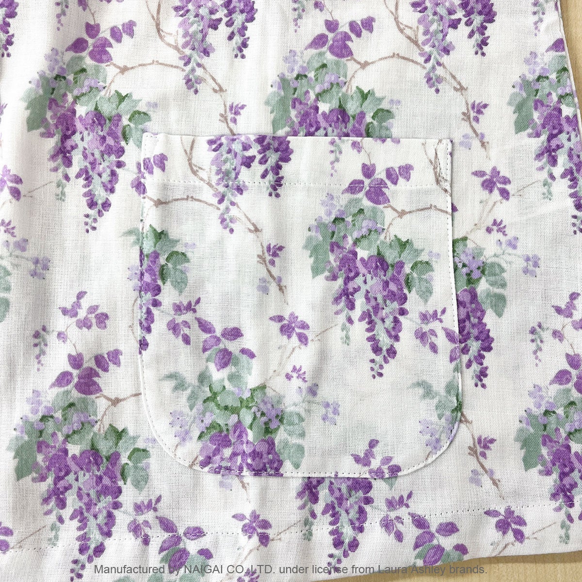 ☆【LLサイズ】LAURA ASHLEY 綿(コットン)100％ ダブルガーゼ パジャマ