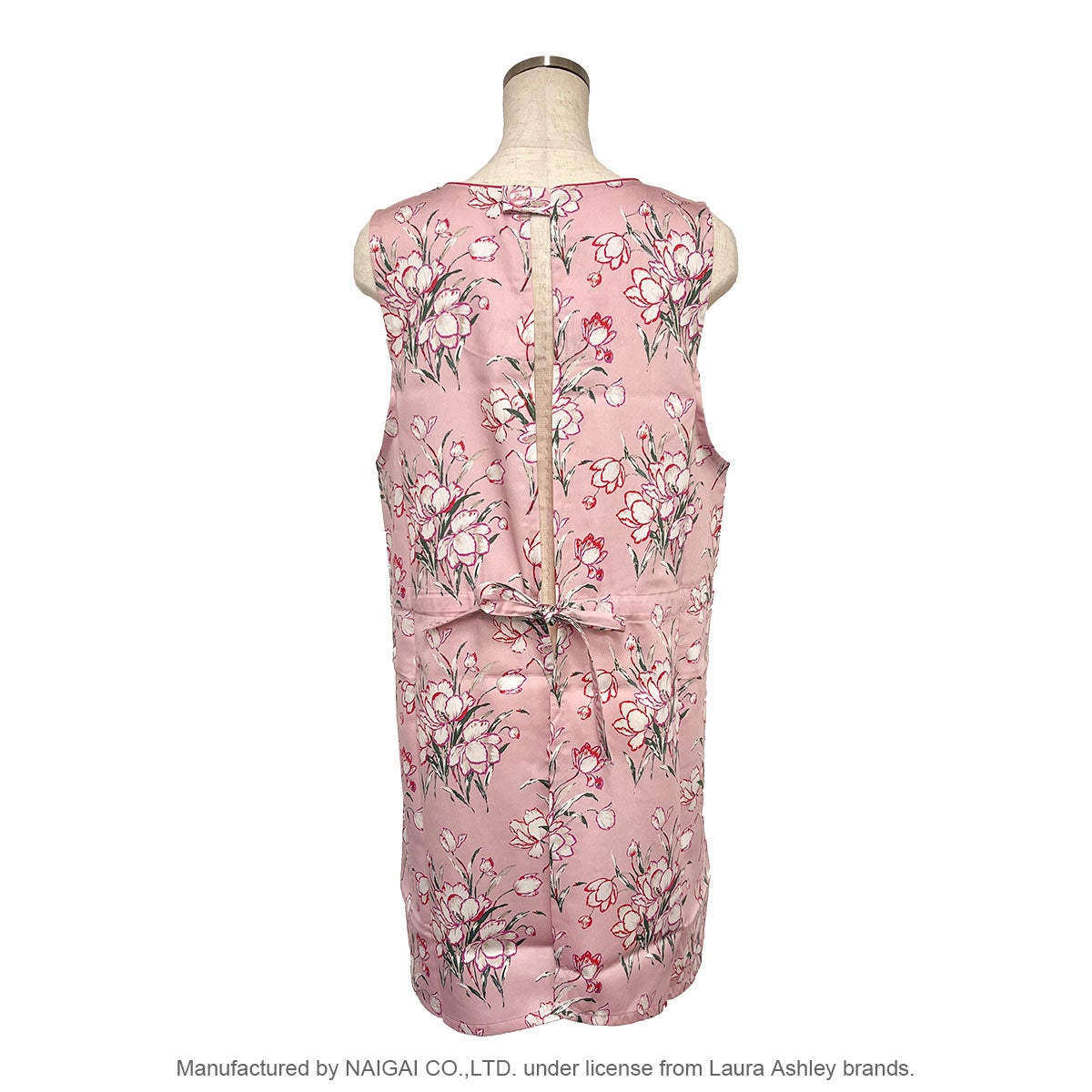 ☆LAURA ASHLEY 形態安定加工 T/Cサテン サトクリフチューリップス柄