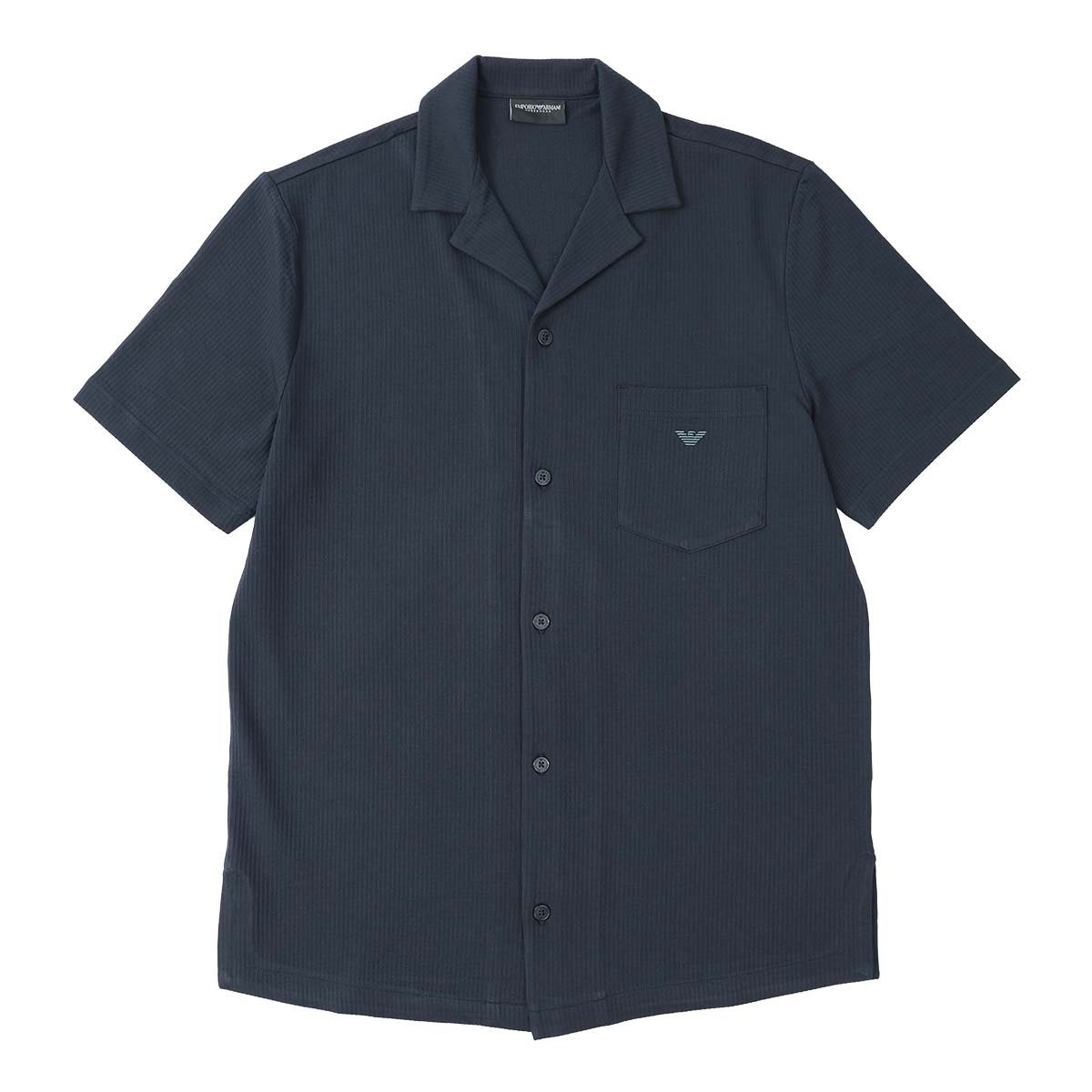 EMPORIO ARMANI SEERSUCKER シアサッカー半袖 Tシャツ EUサイズ メンズ