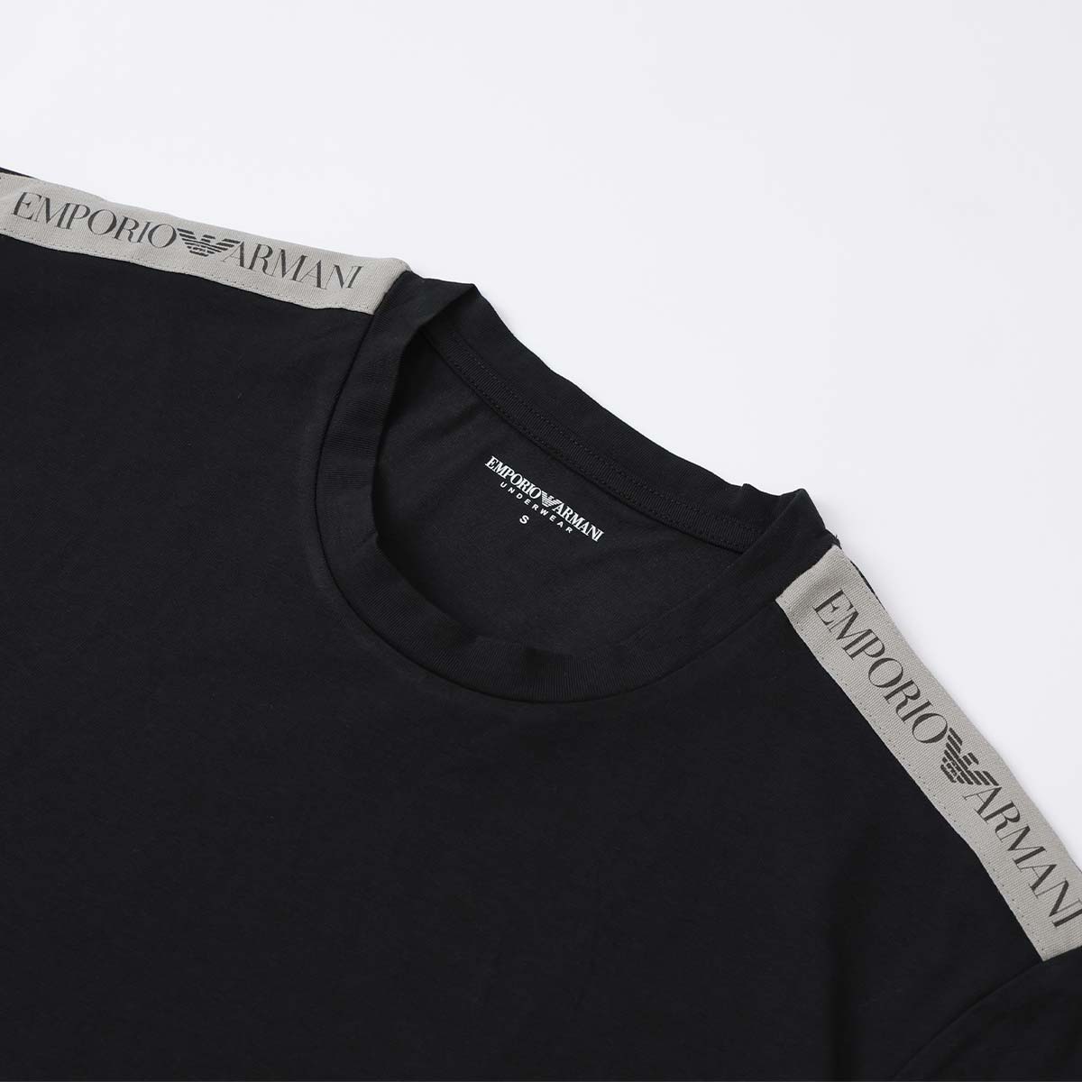 EMPORIO ARMANI CORE LOGOBAND コア ロゴバンド 半袖 Tシャツ EUサイズ