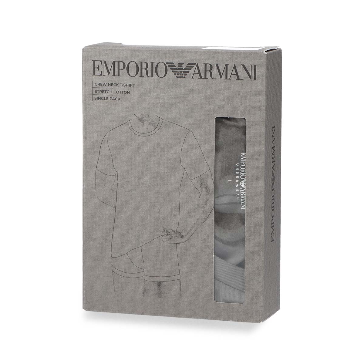 EMPORIO ARMANI CORE LOGOBAND コア ロゴバンド 半袖 Tシャツ EUサイズ
